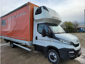 Curtain side van IVECO Daily 50-150 - Pritsche - Plane 3,5t "B cat." - 12 pal.